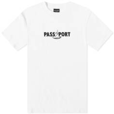 Футболка Pass~Port Featherweight Embroidery Tee Passport