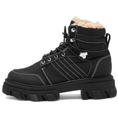 Ботинки GANNI Cleated Lace Up Hiking Boot