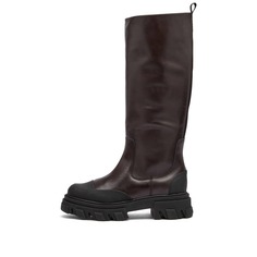 Сапоги GANNI Cleated High Tubular Boot