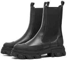 Ботильоны GANNI Mid Length Leather Ankle Boot