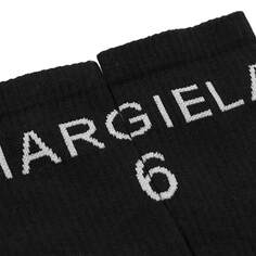 Спортивные носки с логотипом M6 MM6 Maison Margiela
