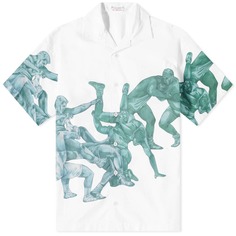 Рубашка JW Anderson Pol Print Short Sleeve Shirt