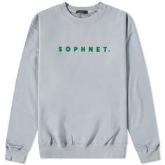 Джемпер SOPHNET Classic Logo Crew Neck Sweat Sophnet.