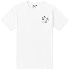 Футболка Carne Bollente Exploring Jurassic Embroidered Tee