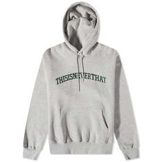 Толстовка thisisneverthat Arch-Logo Pop Over Hoody