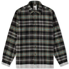 Рубашка Uniform Experiment Flannel Check Line Regular Shirt