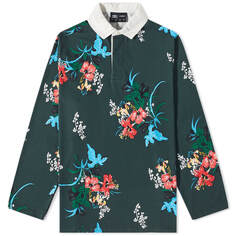 Футболка YMC x Umbro Aloha Print Rugby Shirt