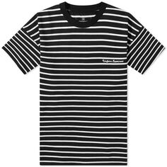 Футболка Uniform Experiment Embroidery Logo Stripe Tee