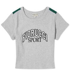 Футболка Fiorucci Sport Logo Crop Tee