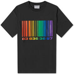 Футболка VTMNTS Rainbow Big Barcode Tee