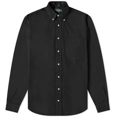 Рубашка Gitman Vintage Button Down Overdyed Oxford Shirt