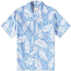 Рубашка Wooyoungmi Leaf Print Vacation Shirt