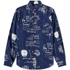 Рубашка Junya Watanabe MAN x Jean-Michel Basquiat Button Down Shirt