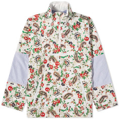 Толстовка Junya Watanabe MAN Paisley Print Popover Hoody