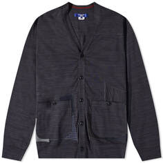 Джемпер Junya Watanabe MAN Cotton Jersey Patchwork Mix Cardigan