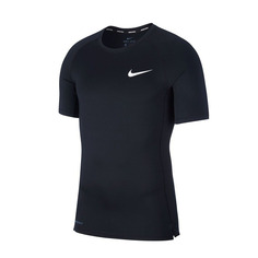 Футболка Nike Pro Training Tight Short Sleeve, черный