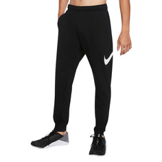 Спортивные брюки Nike Dri-fit, черный/белый