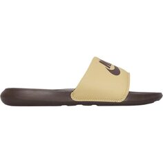 Сандалии Nike Victori One Slide Wheat Grass Baroque Brown, коричневый/желтый