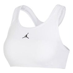 Топ Nike Air Jordan Jumpman Women&apos;s Medium-Support 1-Piece Pad Sports, белый