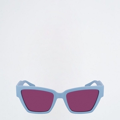 Солнцезащитные очки Calvin Klein Pride Iconic Monogram Cat Eye, лазурный