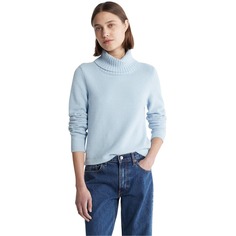 Свитер Calvin Klein Plush Turtleneck, голубой