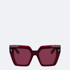Солнцезащитные очки Calvin Klein Acetate Modified Square, красный