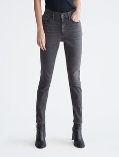 Комфортные эластичные джинсы скинни с высокой посадкой Calvin Klein