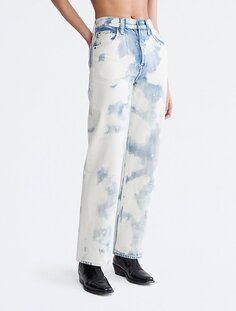 Оригинальные ультравысокие прямые джинсы Calvin Klein
