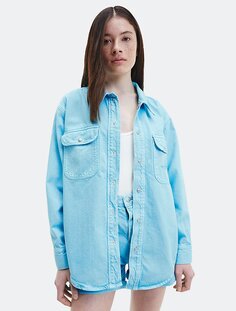 Куртка-рубашка на пуговицах с длинным рукавом Calvin Klein