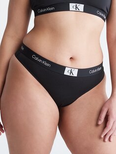 Современные стринги Calvin Klein 1996 Calvin Klein, черный