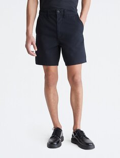 Универсальные 7-дюймовые шорты чинос Calvin Klein, черный