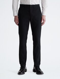 Брюки Infinite Flex Slim Fit с 4 карманами Calvin Klein, черный