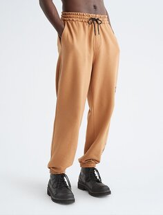 Джоггеры с высокой талией Calvin Klein, коричневый