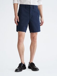 Универсальные 7-дюймовые шорты чинос Calvin Klein, сапфировый