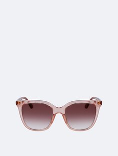 Модифицированные прямоугольные солнцезащитные очки Calvin Klein