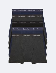 Набор из 5 трусов-боксеров Cotton Classics Calvin Klein, серый