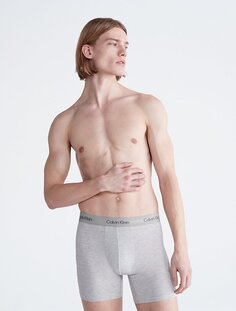Ультрамягкие трусы-боксеры Modern Calvin Klein, серый