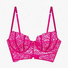 Бюстгальтер на косточках For Love &amp; Lemons For Victoria&apos;s Secret Butterfly Lace, розовый