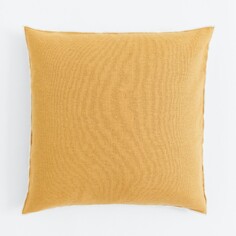 Декоративная наволочка H&amp;M Home Linen-blend, желтый