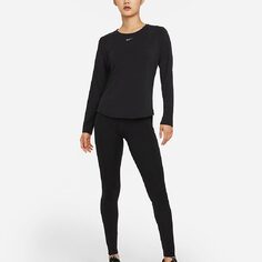 Футболка Nike Dri-FIT One Women&apos;s Slim-Fit, черный