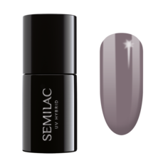 Semilac UV Hybrid гибридный лак для ногтей, 017 Grey
