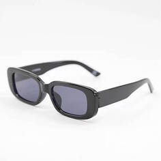 Солнцезащитные очки Asos Design Mid Square, черный