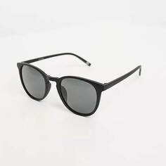 Солнцезащитные очки Asos Design Fine Frame Round, черный