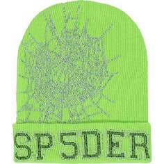 Шапка Sp5der Web Beanie, зеленый