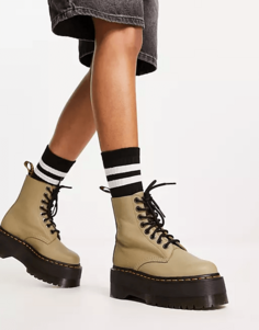 Ботинки Dr Martens 1460 Pascal Max, зеленый