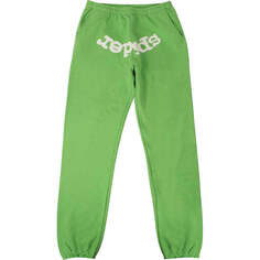 Спортивные брюки Sp5der Logo Print, зеленый