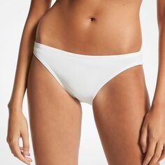 Плавки бикини Michael Michael Kors Stretch Nylon Bottom, белый