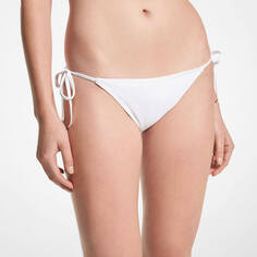 Плавки бикини Michael Michael Kors Stretch Nylon Bottom, белый