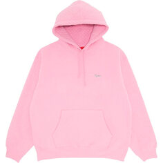 Худи Supreme Micro Quilted Hooded, розовый