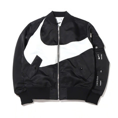 Куртка Nike Swoosh Therma-Fit Bomber, черный
